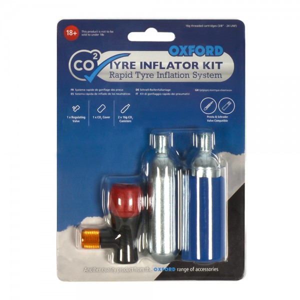 Oxford Oxford CO2yre Repair 2 Cycle Tyre Kit